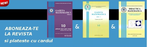 Abonamente GMB, GMA si Didactica Matematica, 2024 - Click Image to Close