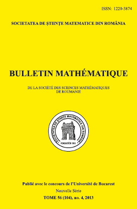 Bulletin Matematique, 2013, Nr 4 - Click Image to Close