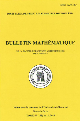Bulletin Matematique, 2014, Nr 2 - Click Image to Close
