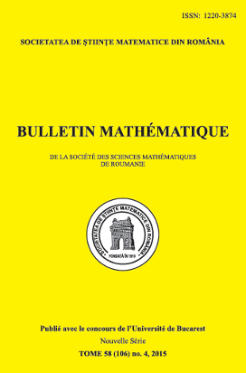 Bulletin Matematique, 2015, Nr 4 - Click Image to Close