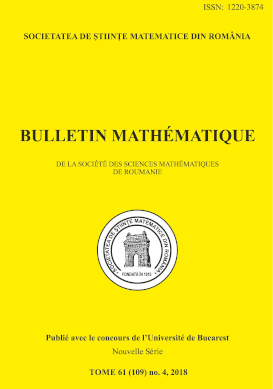 Bulletin Matematique, 2018, Nr 4 - Click Image to Close