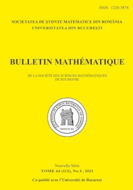 Bulletin Matematique, 2021, Nr 4 - Click Image to Close
