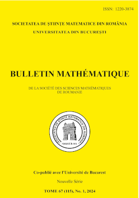 Bulletin Matematique, 2024, Nr 1 - Click Image to Close