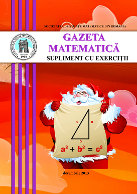Gazeta Matematica Seria B, 2013, Nr 12 - Click Image to Close