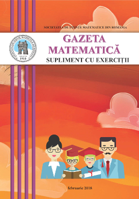 Gazeta Matematica Seria B, 2018, Nr 2 - Click Image to Close