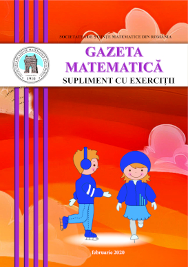 Gazeta Matematica Seria B, 2020, Nr 2 - Click Image to Close