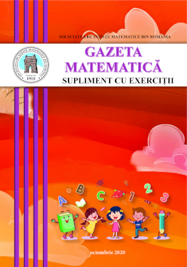 Gazeta Matematica Seria B, 2020, Nr 10 - Click Image to Close