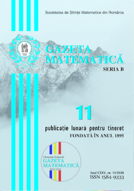Gazeta Matematica Seria B, 2020, Nr 11 - Click Image to Close
