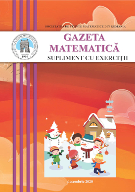 Gazeta Matematica Seria B, 2020, Nr 12 - Click Image to Close