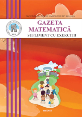 Gazeta Matematica Seria B, 2022, Nr 5 - Click Image to Close