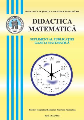 Didactica Matematica, 2011, Nr 2 - Click Image to Close