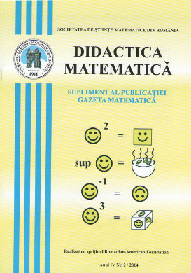 Didactica Matematica, 2014, Nr 2 - Click Image to Close