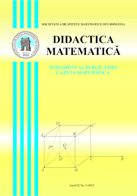 Didactica Matematica, 2019, Nr 2 - Click Image to Close