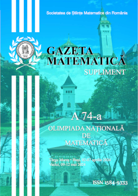 Gazeta Matematica Supliment ONM, 2024