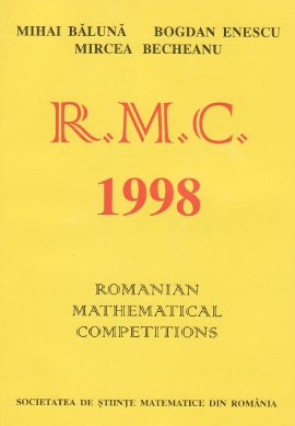 Romanian Mathematical Competitions, 1998 - Click Image to Close