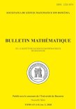 Bulletin Matematique, 2020, Nr 2