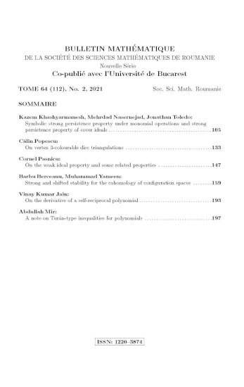 Bulletin Matematique, 2021, Nr 2 - Click Image to Close