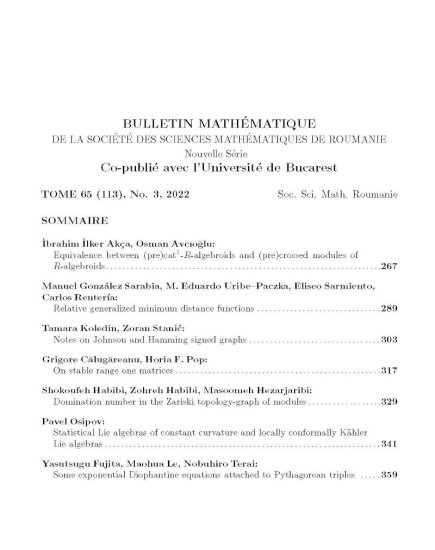 Bulletin Matematique, 2022, Nr 3 - Click Image to Close