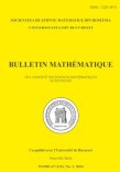 Bulletin Matematique, 2024, Nr 3