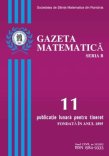 Gazeta Matematica Seria B, 2012, Nr 11