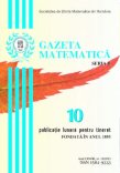 Gazeta Matematica Seria B, 2023, Nr 10