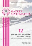 Gazeta Matematica Seria B, 2025, Nr 12