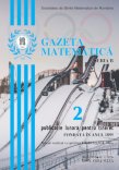 Gazeta Matematica Seria B, 2026, Nr 2