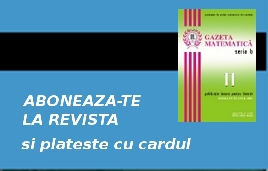 Abonament Gazeta Matematica Seria B, 2023 - Click Image to Close