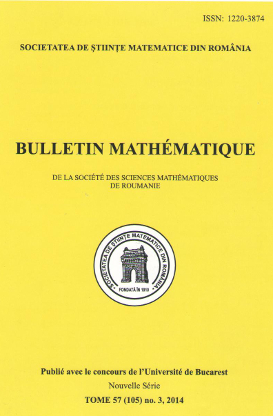 Bulletin Matematique, 2014, Nr 3
