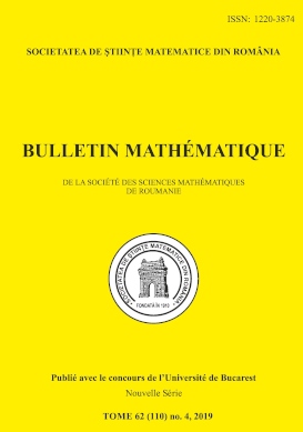 Bulletin Matematique, 2019, Nr 4