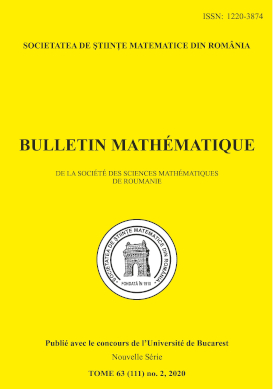 Bulletin Matematique, 2020, Nr 2