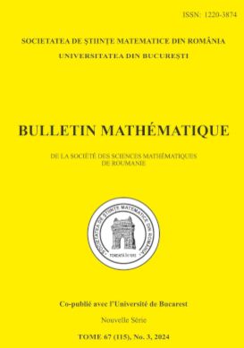 Bulletin Matematique, 2024, Nr 3