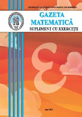 Gazeta Matematica Seria B, 2012, Nr 5