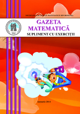 Gazeta Matematica Seria B, 2014, Nr 1 - Click Image to Close
