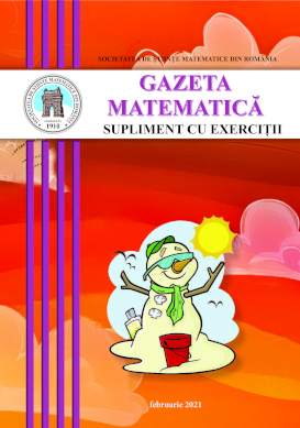Gazeta Matematica Seria B, 2021, Nr 2 - Click Image to Close