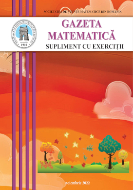 Gazeta Matematica Seria B, 2022, Nr 11 - Click Image to Close