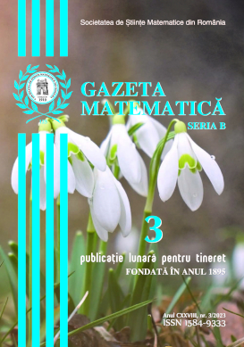 Gazeta Matematica Seria B, 2023, Nr 3