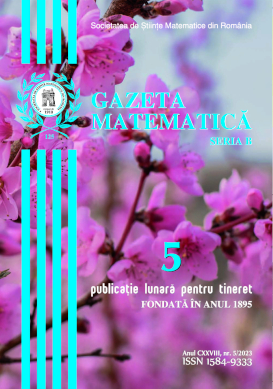 Gazeta Matematica Seria B, 2023, Nr 5