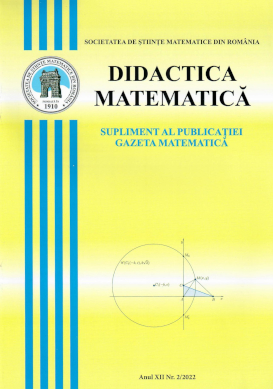 Didactica Matematica, 2022, Nr 2
